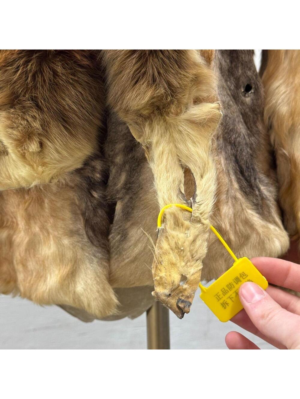 Vintage Y2K Brown Calfskin & Fox Fur Jacket - Picture 3 of 8
